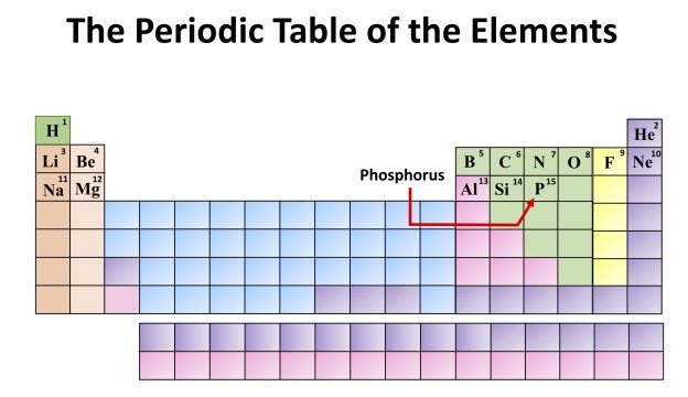 Chemistry: The Periodic Table of the Elements. Phosphorus - the owlet